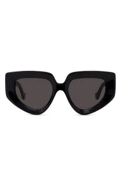 LOEWE LOEWE ANAGRAM 51MM GEOMETRIC SUNGLASSES
