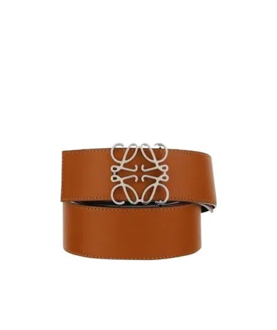 LOEWE LOEWE LOGO BUCKLED REVERSIBLE BELT