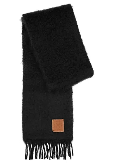LOEWE LOEWE ANAGRAM MOHAIR-BLEND SCARF