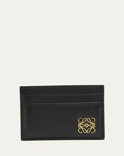 LOEWE ANAGRAME PUFFER CARD HOLDER IN LEATHER