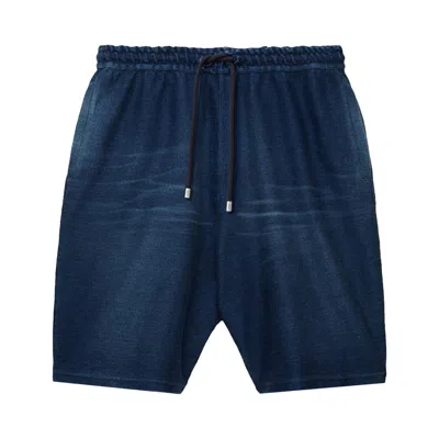 LOEWE LOEWE BERMUDA SHORTS 'INDIGO BLUE' | MEN'S SIZE M