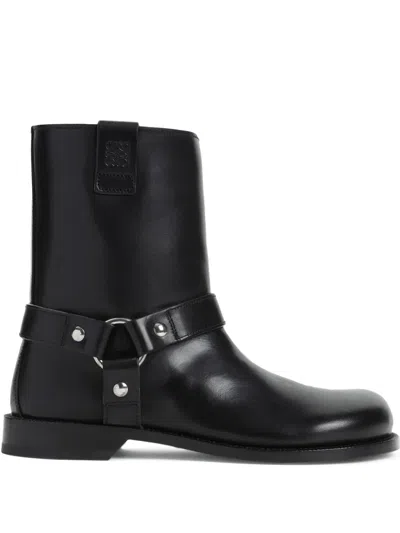 LOEWE CAMPO BIKER BOOTS