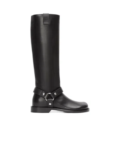 LOEWE LOEWE CAMPO BIKER HIGH BOOTS