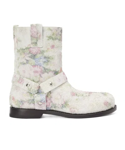 LOEWE LOEWE CAMPO BIKER ANKLE BOOTS