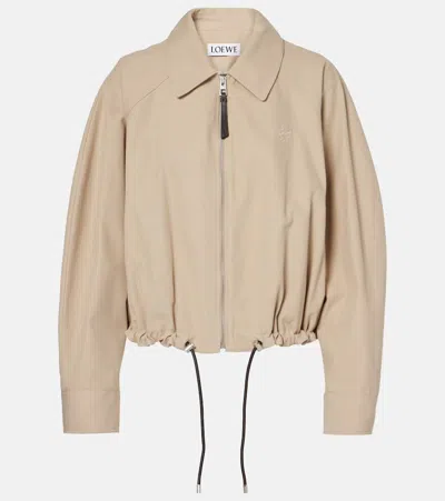 LOEWE COTTON BOMBER JACKET