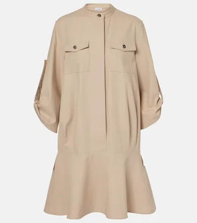 LOEWE COTTON SHIRT DRESS