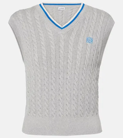 LOEWE COTTON SWEATER VEST