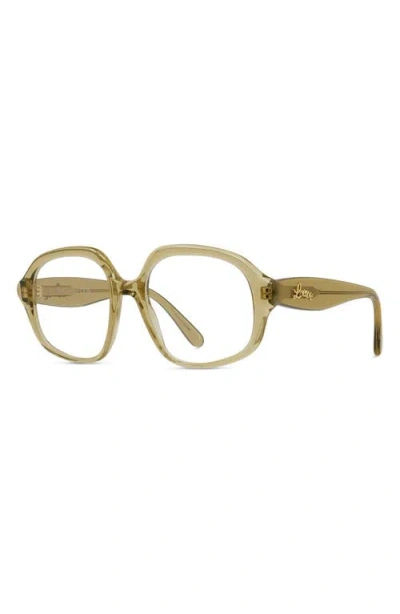 LOEWE LOEWE CURVY 51MM GEOMETRIC OPTICAL GLASSES