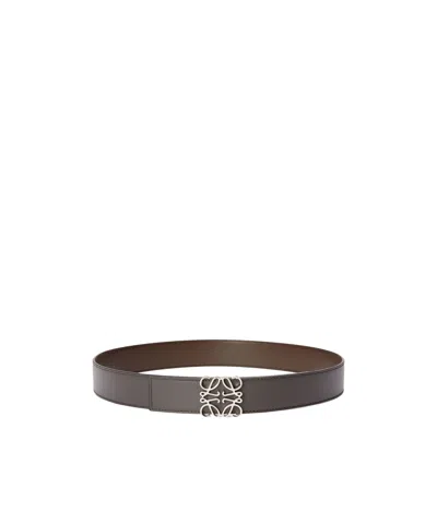 LOEWE REVERSIBLE ANAGRAM BELT IN SMOOTH CALFSKIN