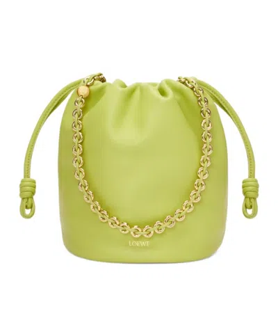 LOEWE LOEWE CHAIN STRAP BUCKET SHOULDER BAG