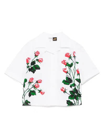 LOEWE FLORAL-PRINT SHIRT