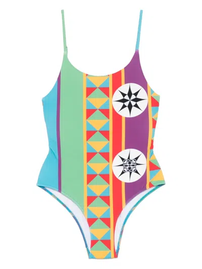 LOEWE GRAPHIC-PRINT SWIMSUIT