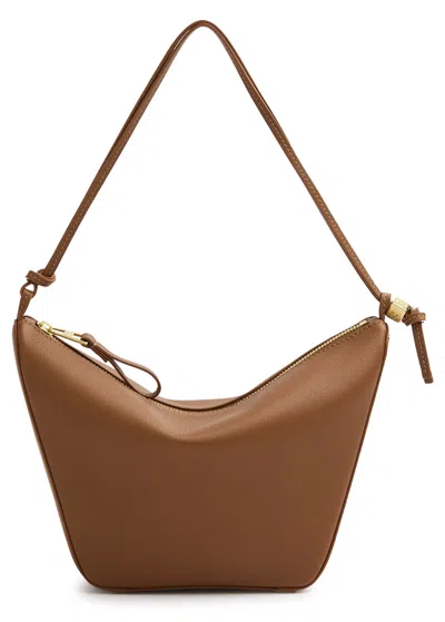 LOEWE LOEWE HAMMOCK HOBO MINI LEATHER SHOULDER BAG