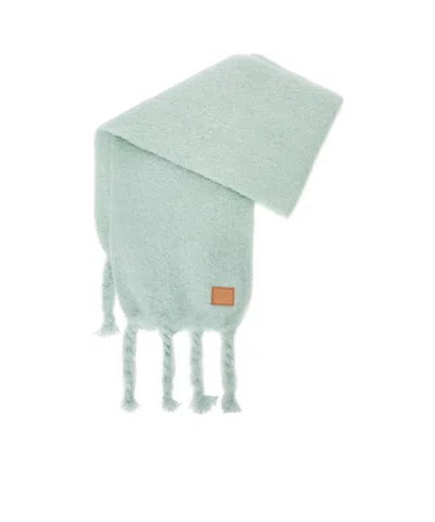 LOEWE SCARF IN MOHAIR AND WOOL BLEND