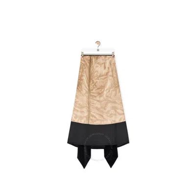 LOEWE LOEWE TROMPE LOEIL MIDI SKIRT