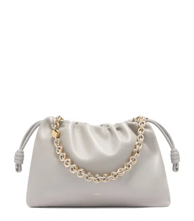 LOEWE LARGE LEATHER FLAMENCO SHOULDER BAG