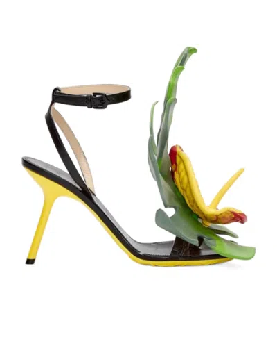 LOEWE PETAL SANDAL IN LAMBSKIN