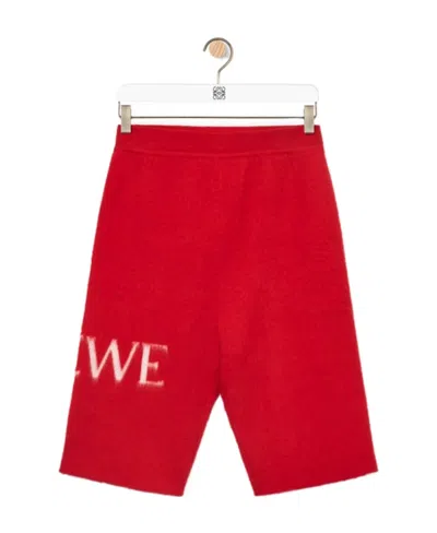 LOEWE LOEWE CYCLING SHORTS IN WOOL
