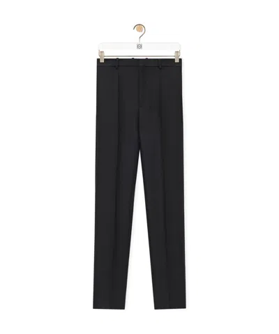 LOEWE TROUSERS IN WOOL AND SILK