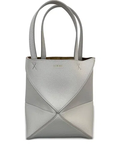 LOEWE MINI PUZZLE FOLD TOTE BAG