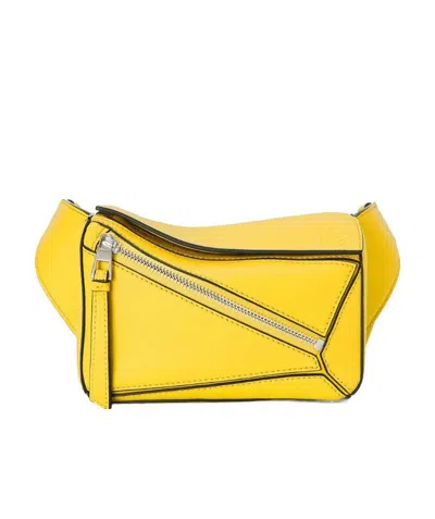 LOEWE MINI PUZZLE BUMBAG IN CLASSIC CALFSKIN