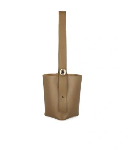 LOEWE MEDIUM PEBBLE BUCKET IN MELLOW CALFSKIN
