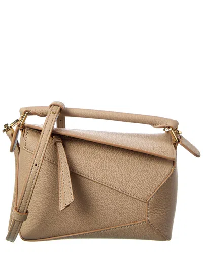 LOEWE LOEWE PUZZLE MINI LEATHER SHOULDER BAG