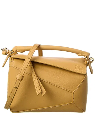 LOEWE LOEWE PUZZLE MINI LEATHER SHOULDER BAG
