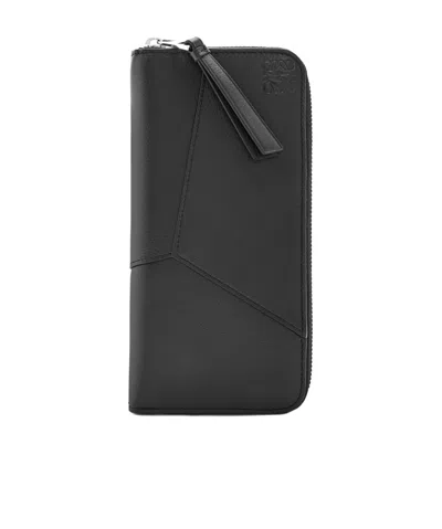 LOEWE LOEWE PUZZLE ZIPPED OPEN WALLET