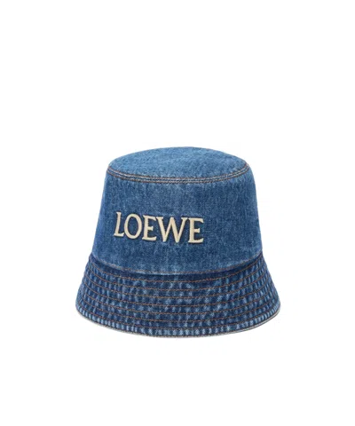 LOEWE LOEWE BUCKET HAT IN DENIM
