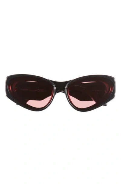 LOEWE LOEWE SIGNATURE 52MM CAT EYE SUNGLASSES