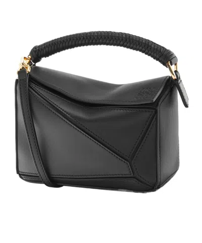 LOEWE MINI PUZZLE BAG IN MELLOW CALFSKIN