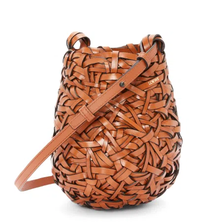 LOEWE SMALL LEATHER NEST BAG