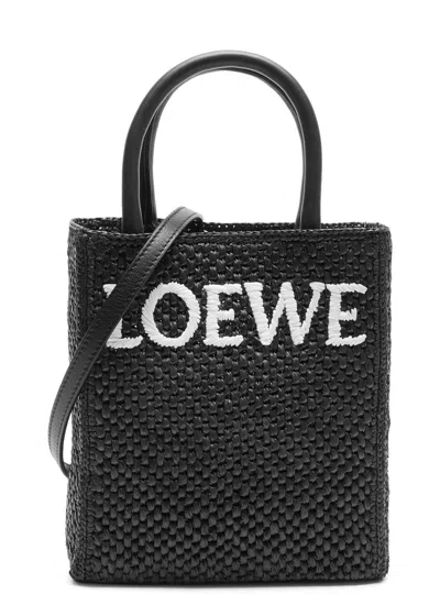 LOEWE LOEWE STANDARD A5 WOVEN RAFFIA TOTE