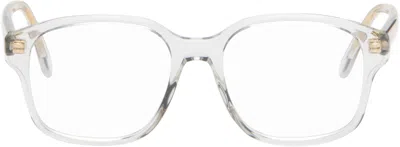 LOEWE TRANSPARENT SLIM GLASSES
