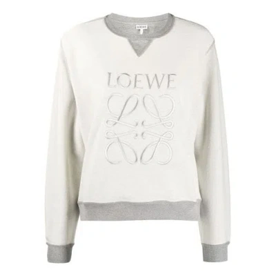 LOEWE (WMNS) LOEWE FW20 Embroidery Logo Round Collar Female Grey
