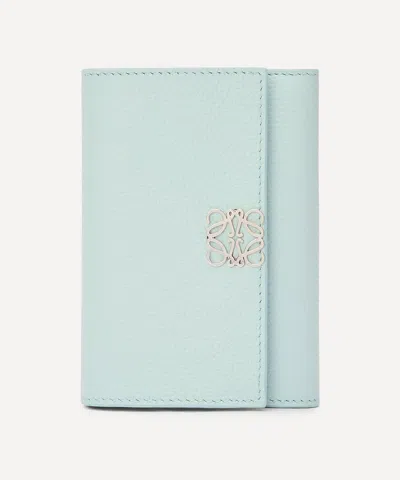 LOEWE LOEWE WOMEN'S ANAGRAM SMALL VERTICAL LEATHER WALLET