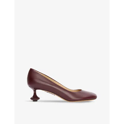 LOEWE WOMENS LOEWE TOY 45 SCULPTED-HEEL LEATHER PUMPS