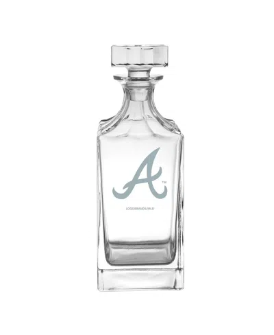 LOGO BRANDS ATLANTA BRAVES ETCHED DECANTER