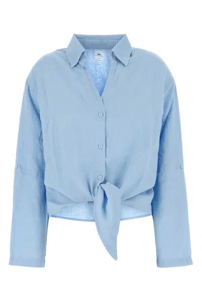 LOIS LIGHT BLUE LINEN SHIRT
