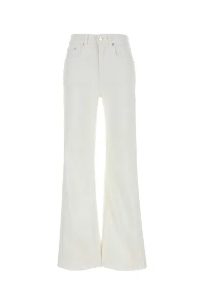 LOIS LOIS WHITE STRETCH DENIM JEANS