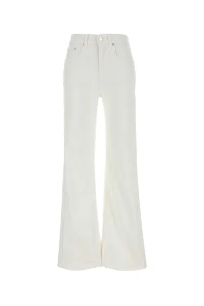 LOIS WHITE STRETCH DENIM JEANS