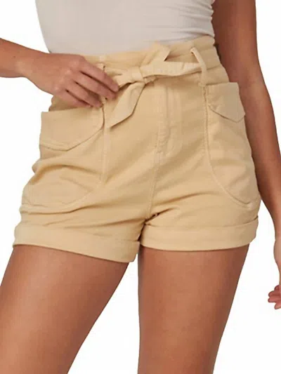 LOLA JEANS ROBBIE SHORTS IN YELLOW
