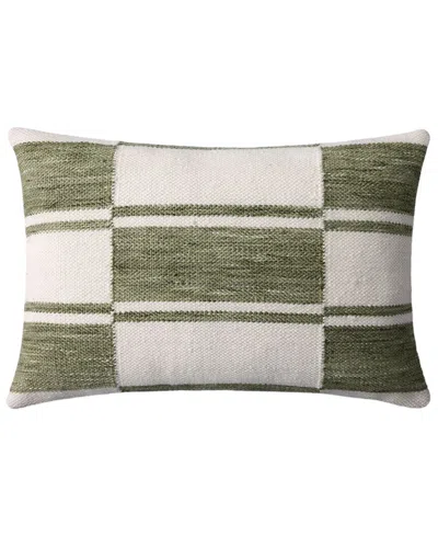 LOLOI II LOLOI 16X26IN PILLOW COVER WITH DOWN INSERT