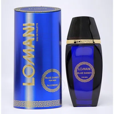 LOMANI LOMANI MEN'S BLUE DANDY EDT SPRAY 3.3 OZ FRAGRANCES 3610400035693