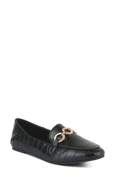 LONDON RAG LONDON RAG WIBELLE CROC EMBOSSED LOAFER