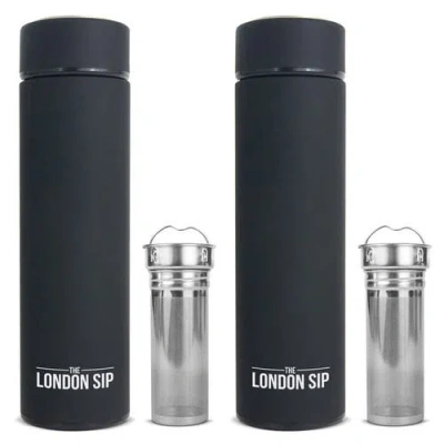 LONDON SIP LONDON SIP INFUSER BOTTLE 2-PACK, 16OZ