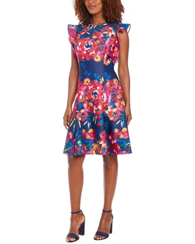 LONDON TIMES LONDON TIMES A-LINE DRESS