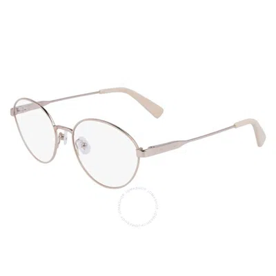 LONGCHAMP LONGCHAMP DEMO OVAL LADIES EYEGLASSES LO2154 747 52