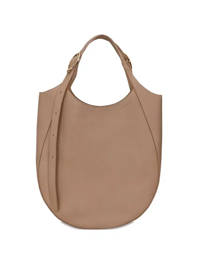 LONGCHAMP LE FOULONNÉ XL LEATHER TOTE BAG